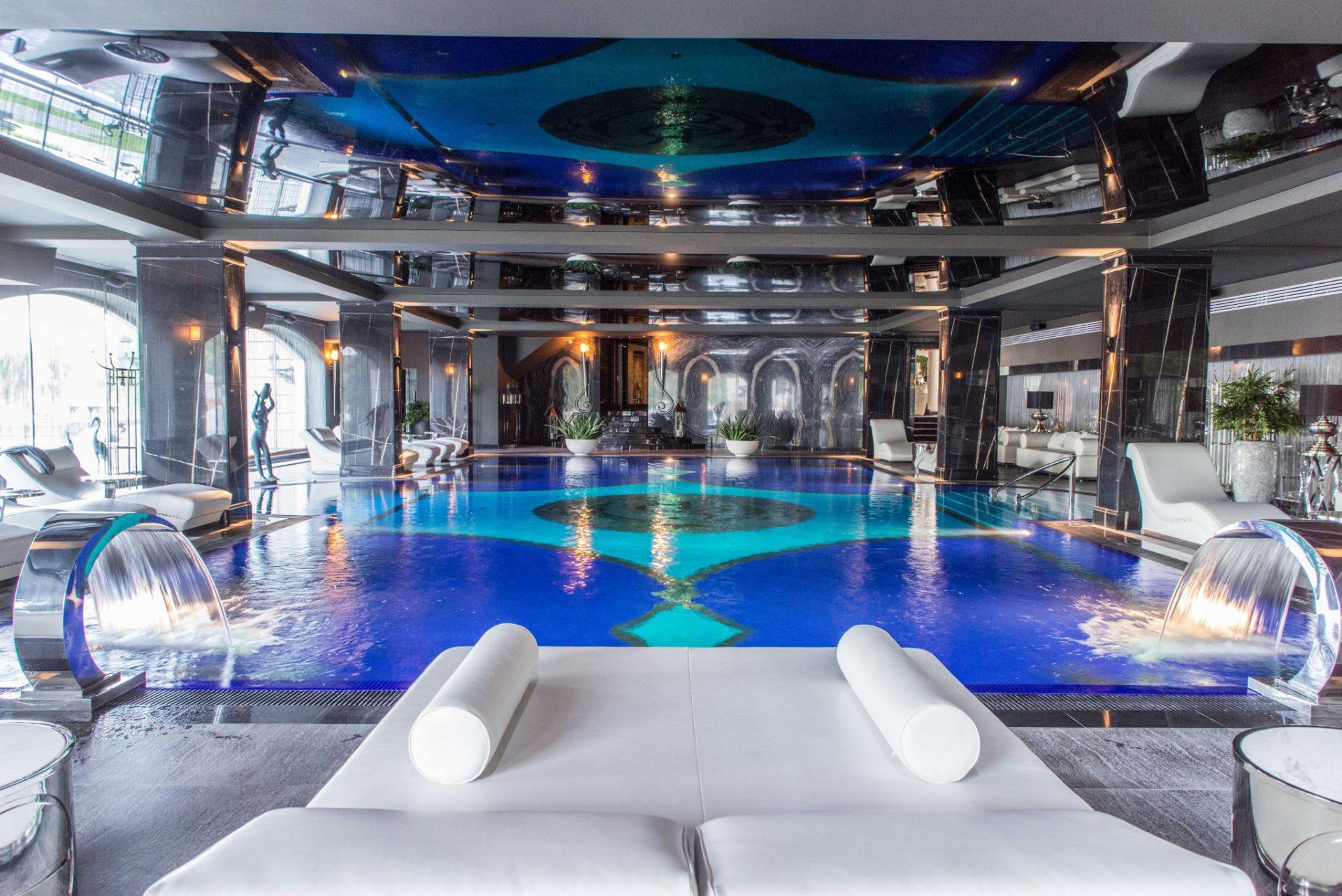 Luxury indoor pool